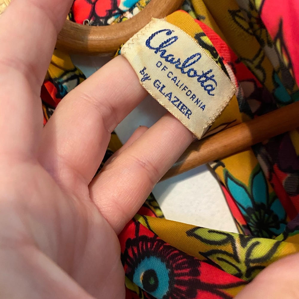 Charlotta of California by Glazier Mock Neck Dress - Picture 4 of 4